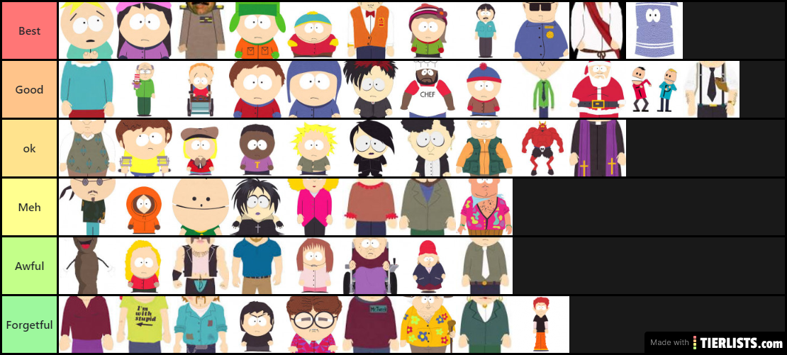 south park tier