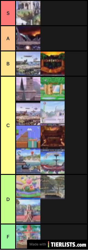 SSBU Stages