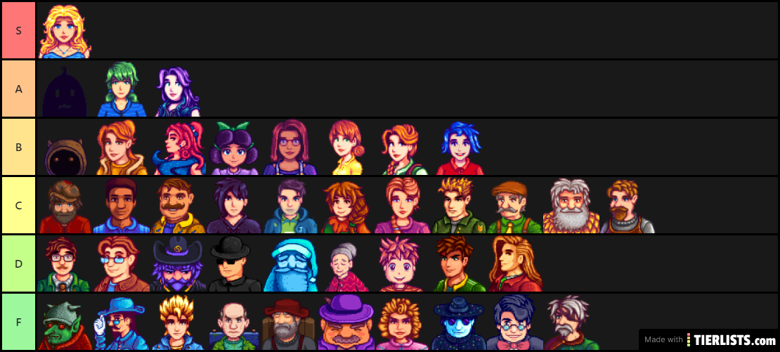 Stardew Valley Characters