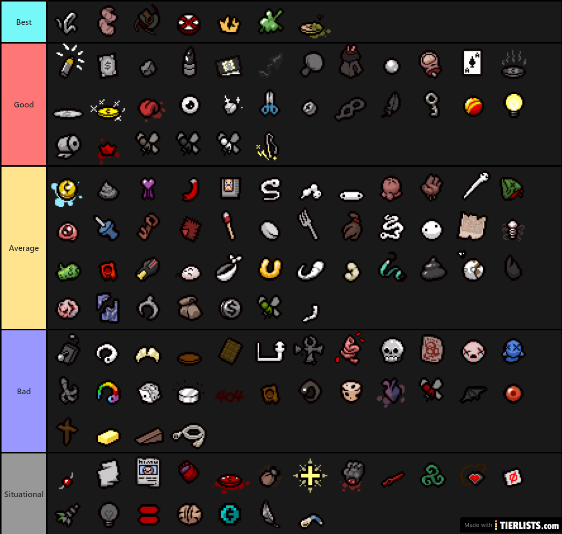 TBOI A+ Trinkets