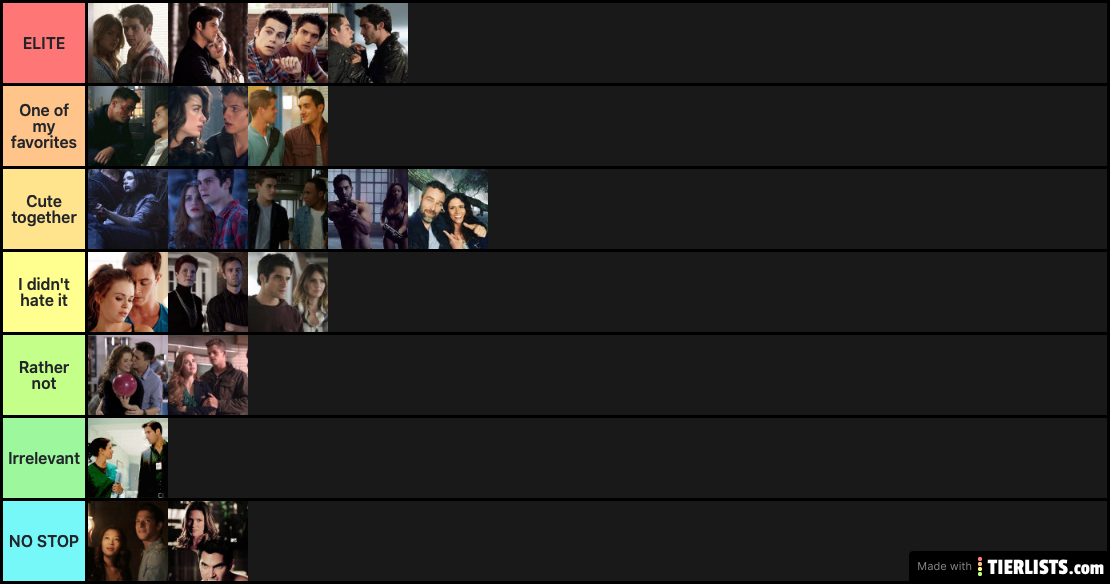 Teen Wolf Relations Ratings