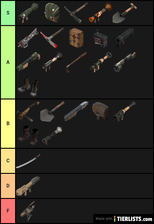 Tf2 soldier weapons