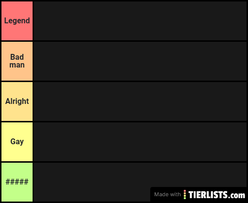 The cunt list