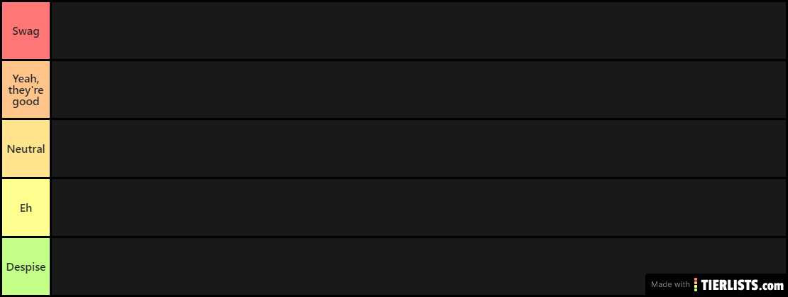 tier list