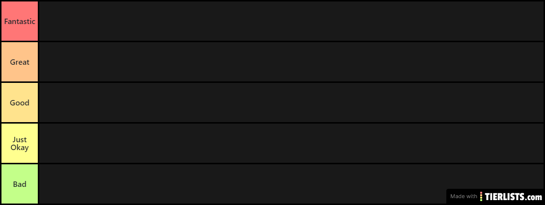 Tier List