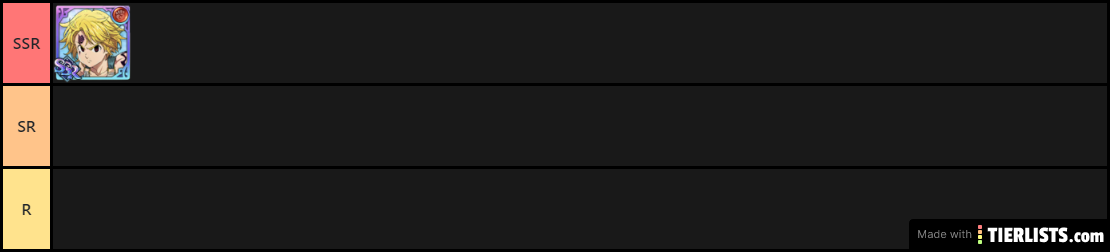 TIER LIST EMPTY