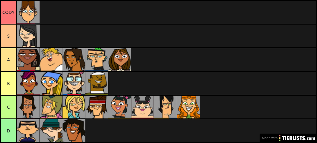 Total Drama 1st Generation