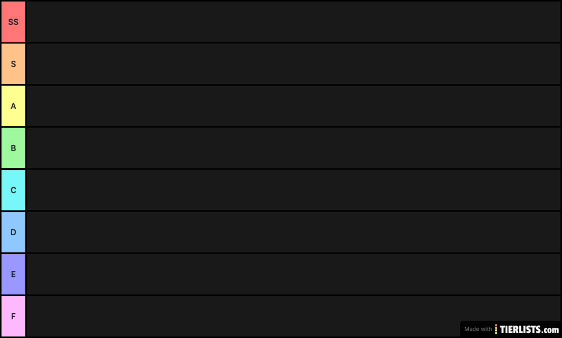 Total drama tier list