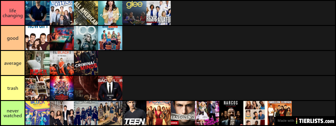 tv list