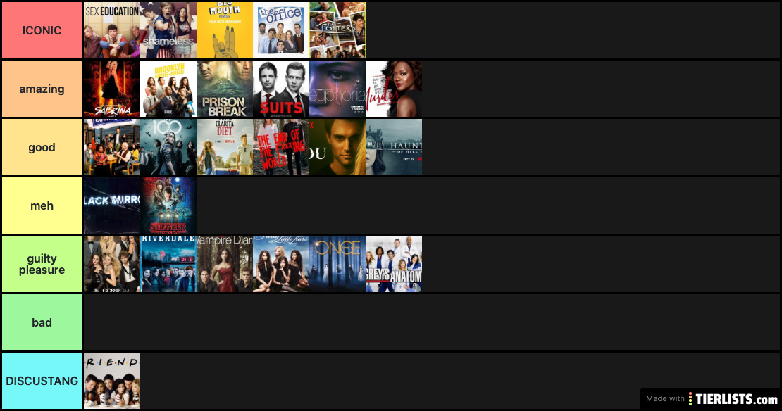 tv shows (by lili)