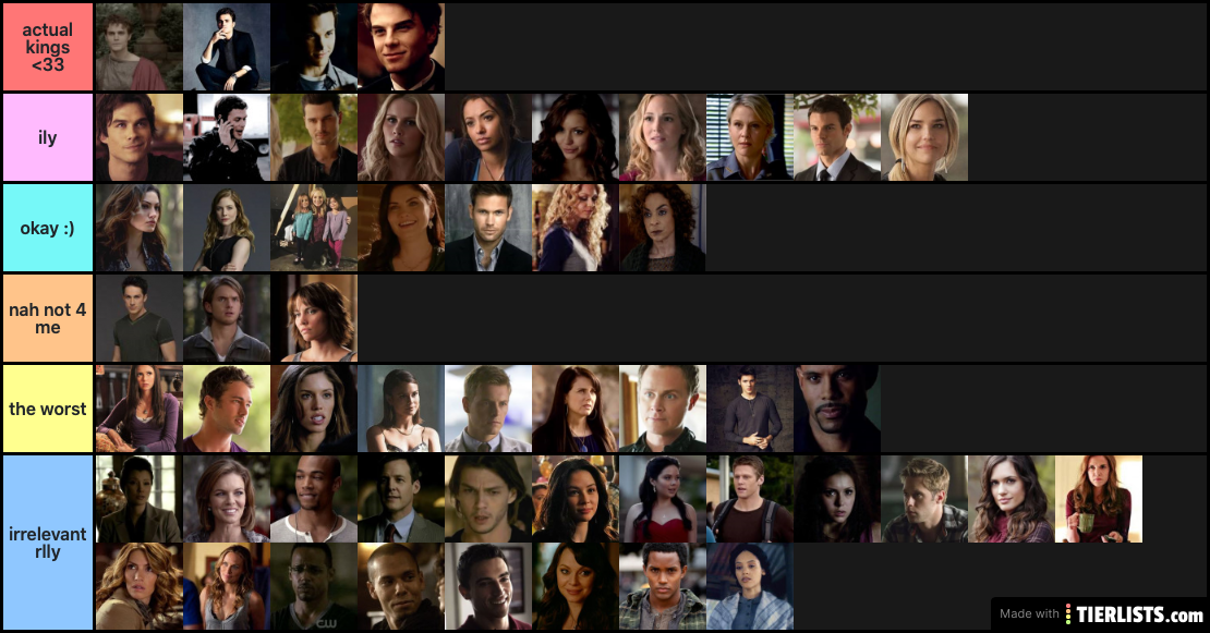 tvd ranking x