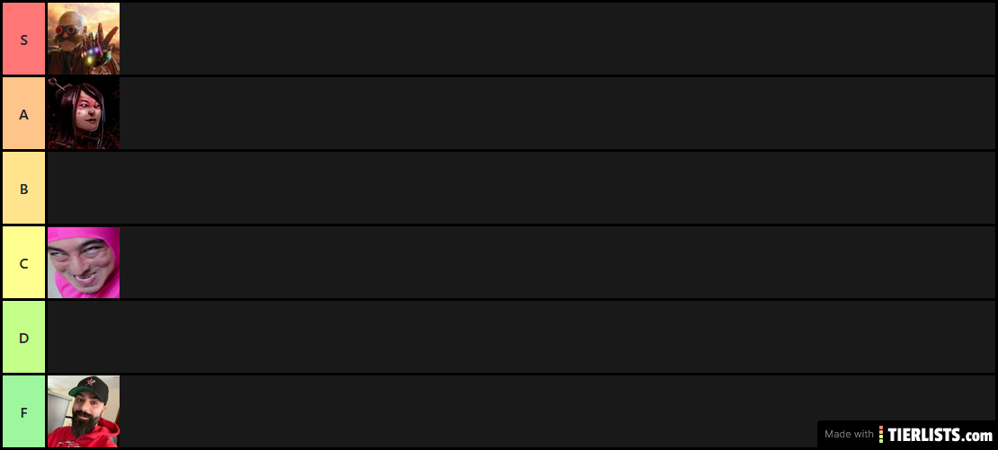 unanimous junk food tier list