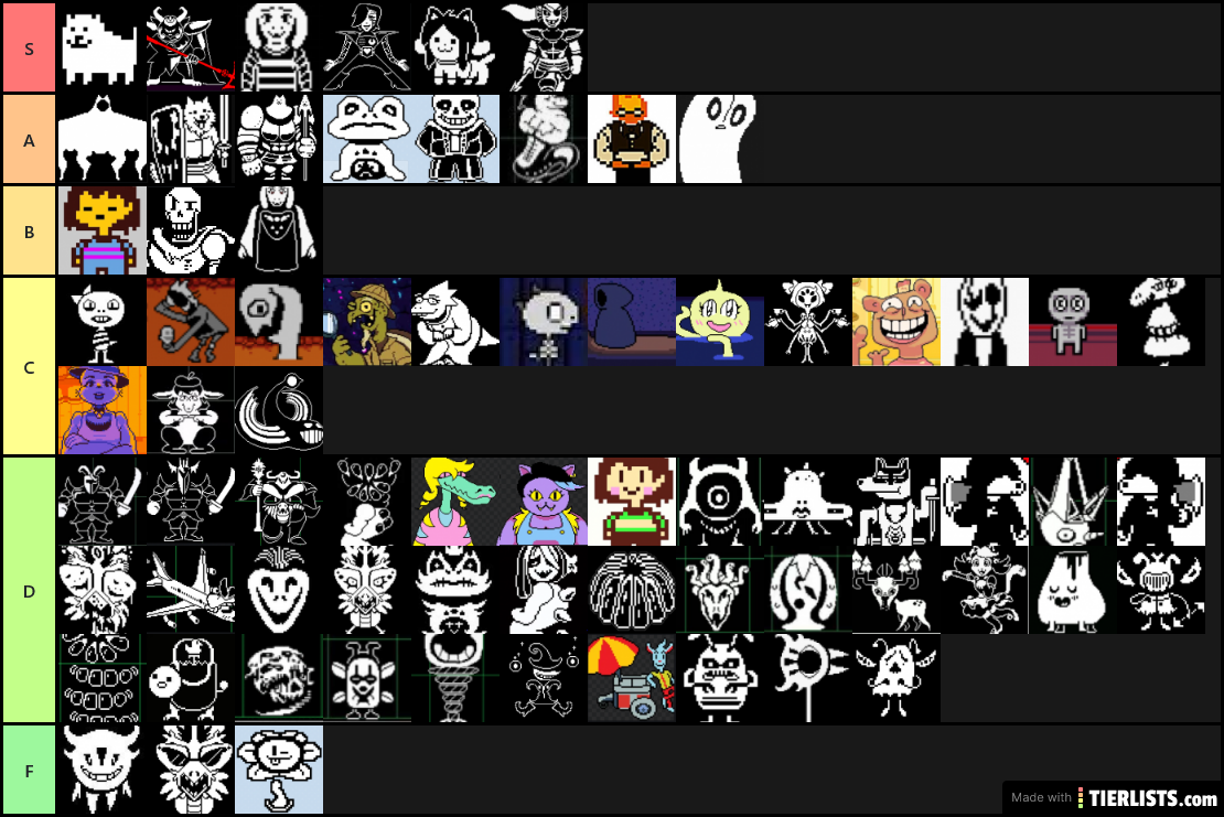 undertale characters