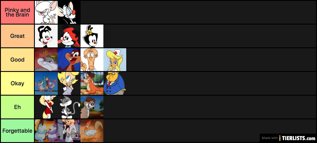 Updated Animaniacs Characters