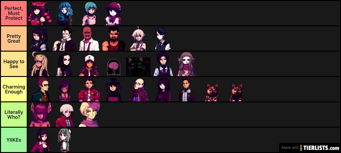 VallHalla Ttierlist