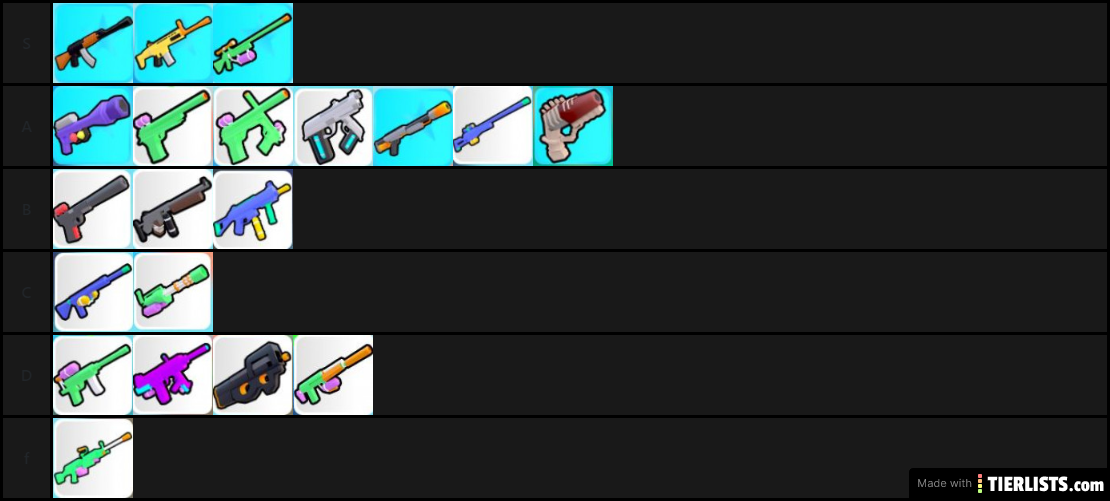 weapons in big paintball teir list 2