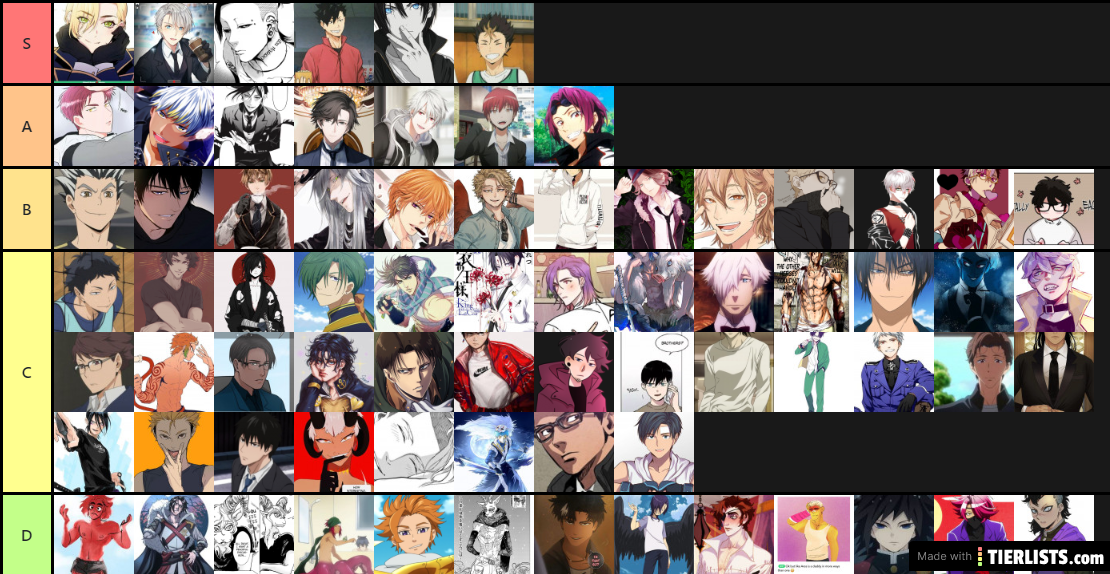 webtooon and anime husbandos