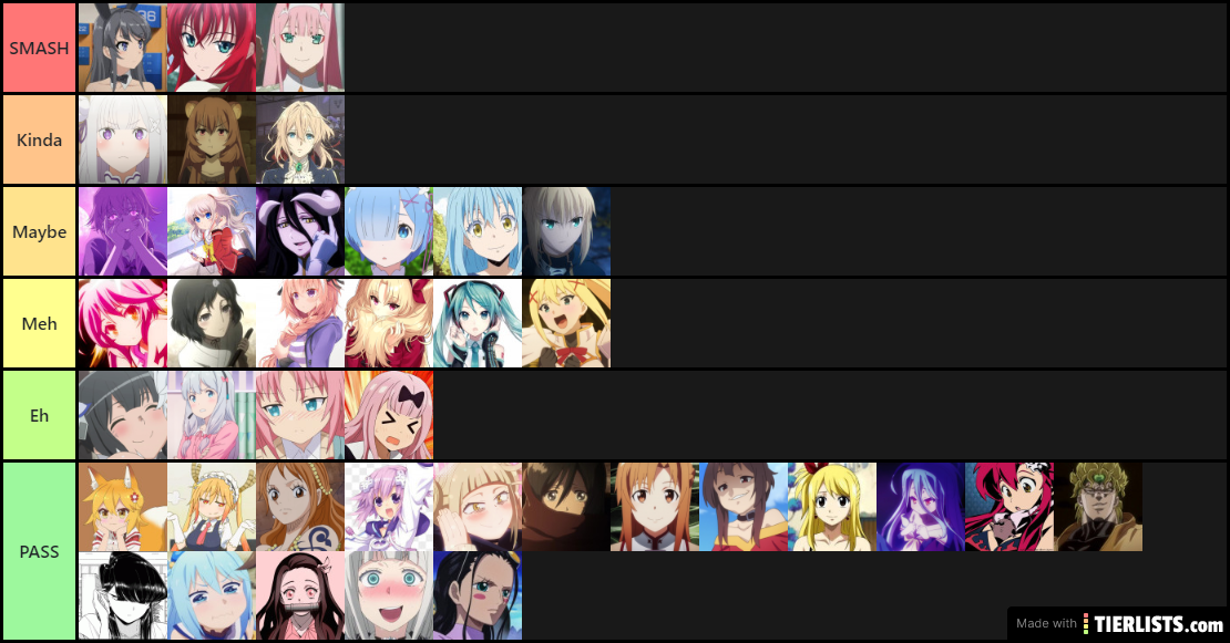 weeb list