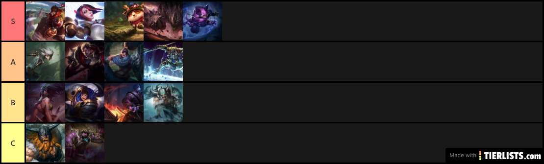 wild rift tierlist baron lane