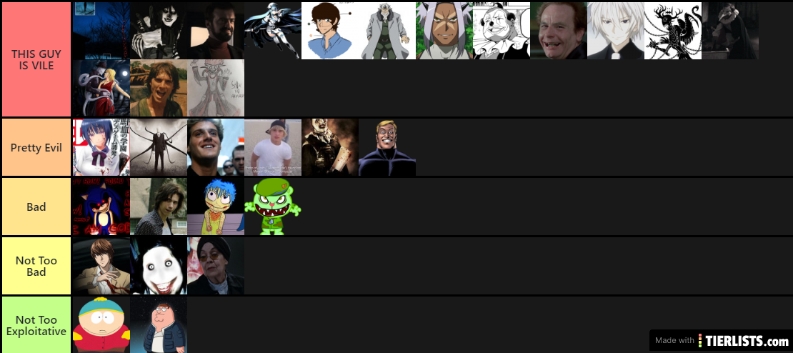 Worst to Best Explotation Villains